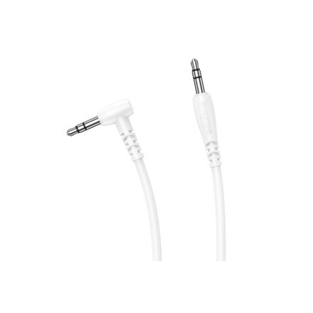 3.5 mm-es Jack csatlakozós audiókábel 2 méter Borofone BL10 Aux Audio (Jack) fehér