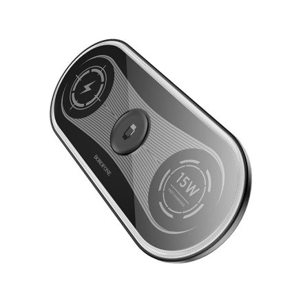Borofone BQ14 Absolute 3 in 1 22.5W Wireless Asztali Töltő fekete