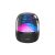 Bluetooth hangszóró FM rádiós Borofone BP8 Glazed Colorful fekete