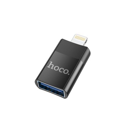 Lightning/USB 2.0 adapter Hoco UA17 fekete