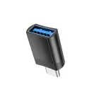 Type-C/USB 3.0 adapter Hoco UA17 fekete