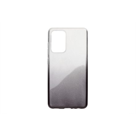 Színátmenetes csillogós TPU telefontok Samsung Galaxy A73 5G A736B fekete