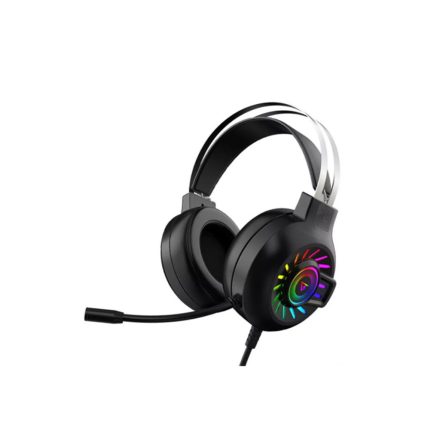 Vezetékes fejhallgató, headset 3,5 mm-es Jack csatlakozóval Forev FV-G97 Gamer fekete