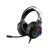 Vezetékes fejhallgató, headset 3,5 mm-es Jack csatlakozóval Forev FV-G97 Gamer fekete