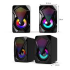 Vezetékes hangszóró Forev FV-209 fekete