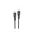 Töltő és adatkábel Type-C/Lightning csatlakozóval 1 méter 3A PD 20W Borofone BX66 Wide fekete