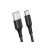 Töltő és adatkábel USB/Type-C csatlakozóval 2.4A 1 méter Borofone BX47 Coolway fekete