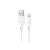 Töltő és adatkábel USB/Micro-USB csatlakozóval 2.4A 1 méter Borofone BX43 Cooljoy fehér