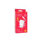 USB portos hálózati gyorstöltő QC3.0 18W + Type-C kábel 1 méter Borofone BN5 Sunlight fehér