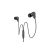 Vezetékes fülhallgató, headset 3,5 mm-es Jack csatlakozóval Borofone BM64 Goalant fekete