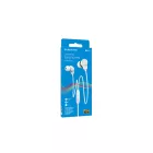 Vezetékes fülhallgató, headset 3,5 mm-es Jack csatlakozóval Borofone BM64 Goalant fehér