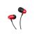 Vezetékes fülhallgató, headset 3,5 mm-es Jack csatlakozóval Borofone BM57 Platinum piros