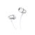 Vezetékes fülhallgató, headset 3,5 mm-es Jack csatlakozóval Borofone BM57 Platinum ezüst