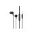 Vezetékes fülhallgató, headset 3,5 mm-es Jack csatlakozóval Borofone BM49 Player fekete