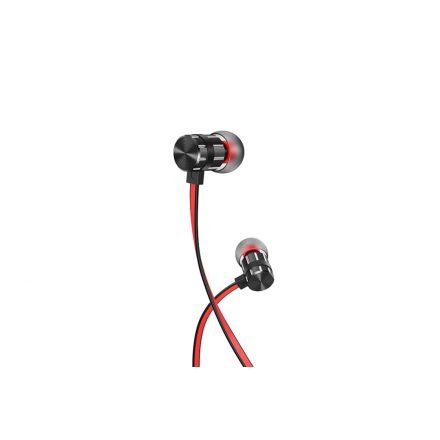 Vezetékes fülhallgató, headset 3,5 mm-es Jack csatlakozóval Borofone BM48 Acoustic fekete