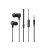 Vezetékes fülhallgató, headset 3,5 mm-es Jack csatlakozóval Borofone BM43 Remy fekete