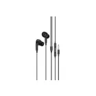 Vezetékes fülhallgató, headset 3,5 mm-es Jack csatlakozóval Borofone BM30 Pro Original fekete