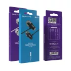 Vezetékes fülhallgató, headset 3,5 mm-es Jack csatlakozóval Borofone BM29 Gratified fekete