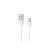 Töltő és adatkábel USB/Micro-USB csatlakozóval 2.4A 2 méter  YooUp L01A Benefit fehér