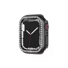 Köves TPU óratok Apple Watch 7 - 41 mm fekete