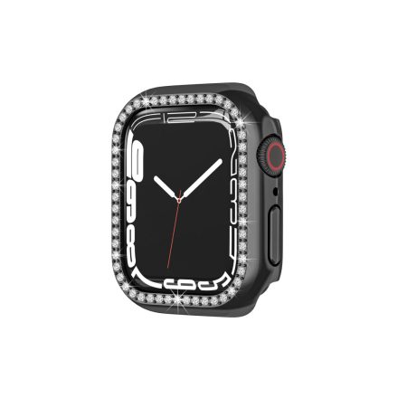 Köves TPU óratok Apple Watch 7 - 45 mm fekete
