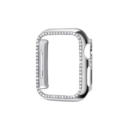 Köves TPU szilikon óratok Apple Watch 1-3: 42 mm ezüst