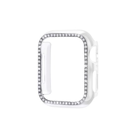 Köves TPU szilikon óratok Apple Watch 4-6: 44 mm átlátszó