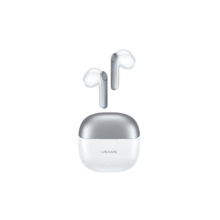Bluetooth fülhallgató, stereo headset Usams XH09 TWS Earbuds 5.1 fehér
