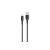 Töltő és adatkábel USB/Type-C csatlakozóval 3A 1.2 méter Usams SJ501 U68 fekete