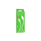 Töltő és adatkábel PD Type-C/Lightning csatlakozóval 3A 1 méter Borofone BX19 Double-Speed fehér