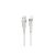 Töltő és adatkábel USB/Lightning csatlakozóval 2.4A 1.2 méter Hoco U72 Forest fehér