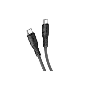   Töltő és adatkábel Type-C/Type-C csatlakozóval 60W 1 méter Hoco X67 Nano fekete