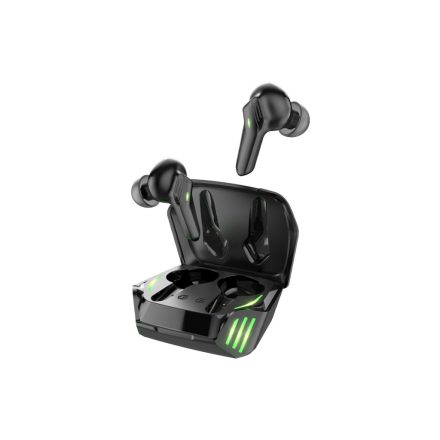 Bluetooth fülhallgató, headset Hoco S21 Magic Shadow Gaming fekete