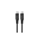 Töltő és adatkábel Type-C/Type-C csatlakozóval PD 60W 3A 1.2 méter Acefast C3-03 fekete