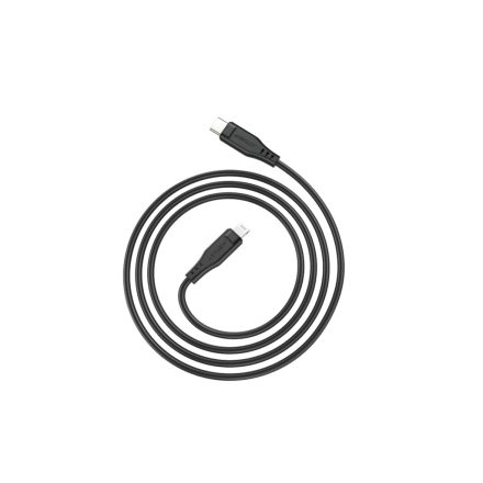 Töltő és adatkábel Type-C/Lightning csatlakozóval PD 30W 1.2 méter Acefast C1-01 MFI grafit
