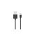 Töltő és adatkábel Lightning csatlakozóval 1A 1 méter Inkax You CK-13 fekete