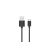 Töltő és adatkábel USB/Type-C csatlakozóval 1 méter Inkax You CK-13 fekete