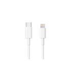 Töltő és adatkábel Type-C/Lightning csatlakozóval 1 méter Inkax CK-123 fehér