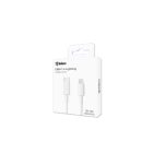 Töltő és adatkábel Type-C/Lightning csatlakozóval 1 méter Inkax CK-123 fehér