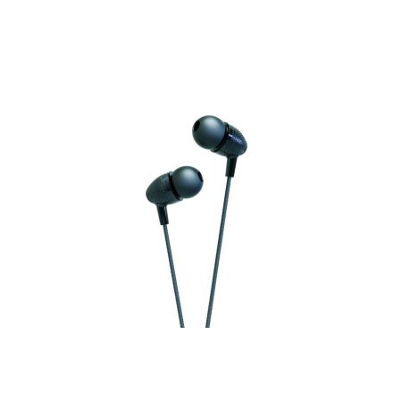 Vezetékes fülhallgató, headset 3,5 mm-es Jack csatlakozóval Inkax EP-14 1.2 méter hosszú fekete