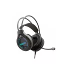 Vezetékes fejhallgató, headset 3,5 mm-es Jack csatlakozóval Earldom ET-B01 Gamer fekete