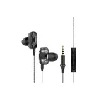 Vezetékes fülhallgató, headset 3,5 mm-es Jack csatlakozóval Earldom ET-E29 fekete