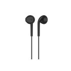 Vezetékes fülhallgató, headset 3,5 mm-es Jack csatlakozóval Earldom ET-E51 fekete