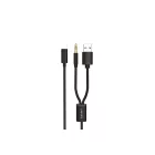 ET-AUX43 Ligh/Jack/USB