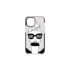 Mintás telefontok Girl iPhone 13 Pro Max YooUp átlátszó háttérrel fekete kerettel