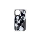 Mintás telefontok Military iPhone 12/12 Pro szürke-fekete