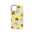 Mintás telefontok Sunflower iPhone 12 Pro Max átlátszó háttérrel fehér kerettel
