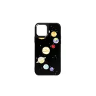 Mintás telefontok Planet iPhone 12/12 Pro YooUp fekete kerettel