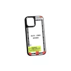 Mintás telefontok Duty Free iPhone 13 Mini YooUp tükrös háttérrel fekete kerettel