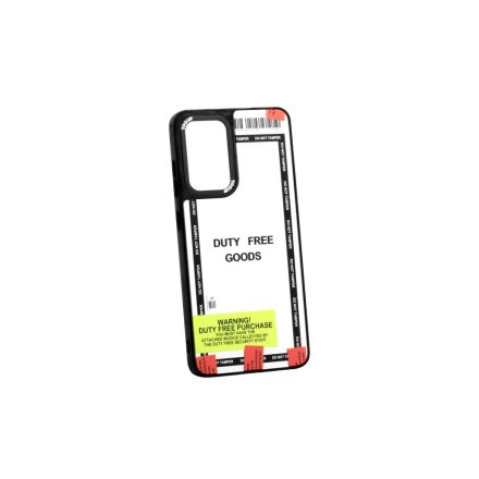 Mintás telefontok Duty Free Samsung Galaxy A52 A525F/A52 5G/A52S 5G YooUp tükrös háttérrel fekete kerettel